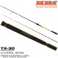 Спиннинг Akara Black Hunter 822 M, углеволокно, штекерный, 2.48 м, тест: 7-32 г, 158 г